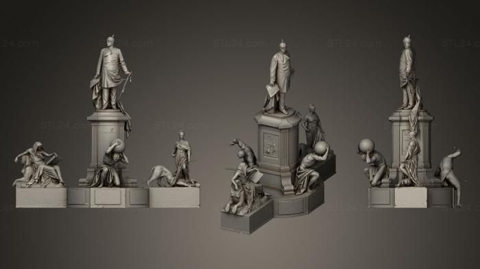 Памятники (Мемориал Бисмарка 2, PM_0220) 3D модель для ЧПУ станка